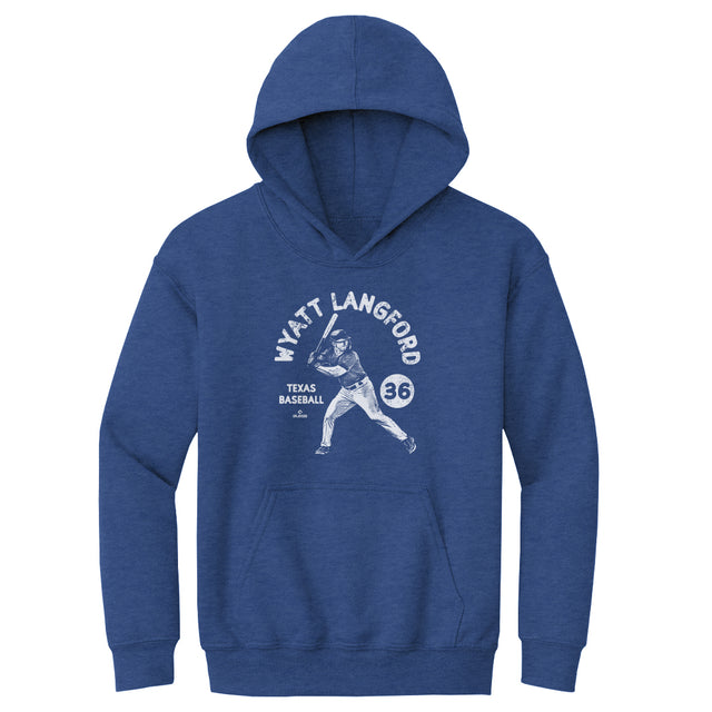 Wyatt Langford Kids Youth Hoodie | 500 LEVEL