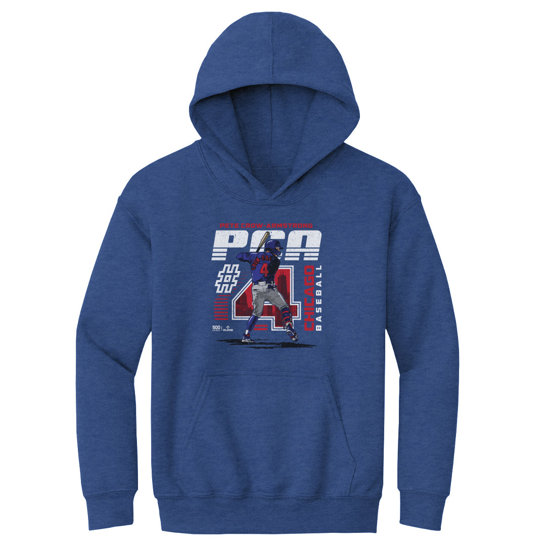 Pete Crow-Armstrong Kids Youth Hoodie | 500 LEVEL