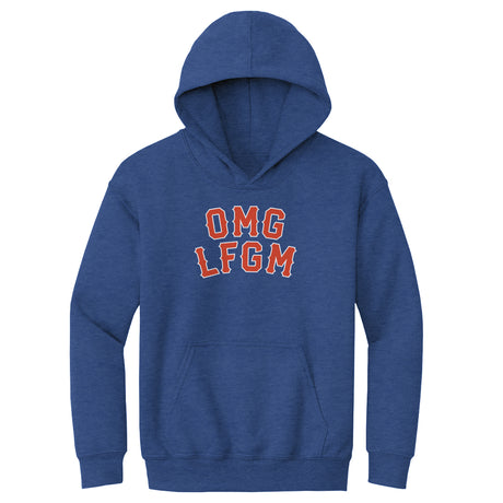 New York M Baseball Kids Youth Hoodie | 500 LEVEL