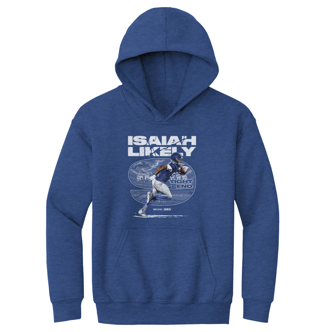 Isaiah Likely Kids Youth Hoodie | 500 LEVEL