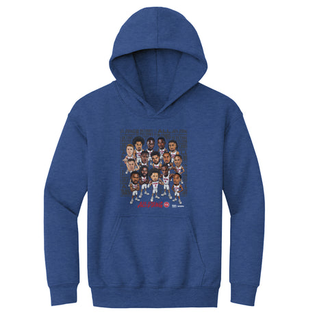 Detroit Pistons Kids Youth Hoodie | 500 LEVEL