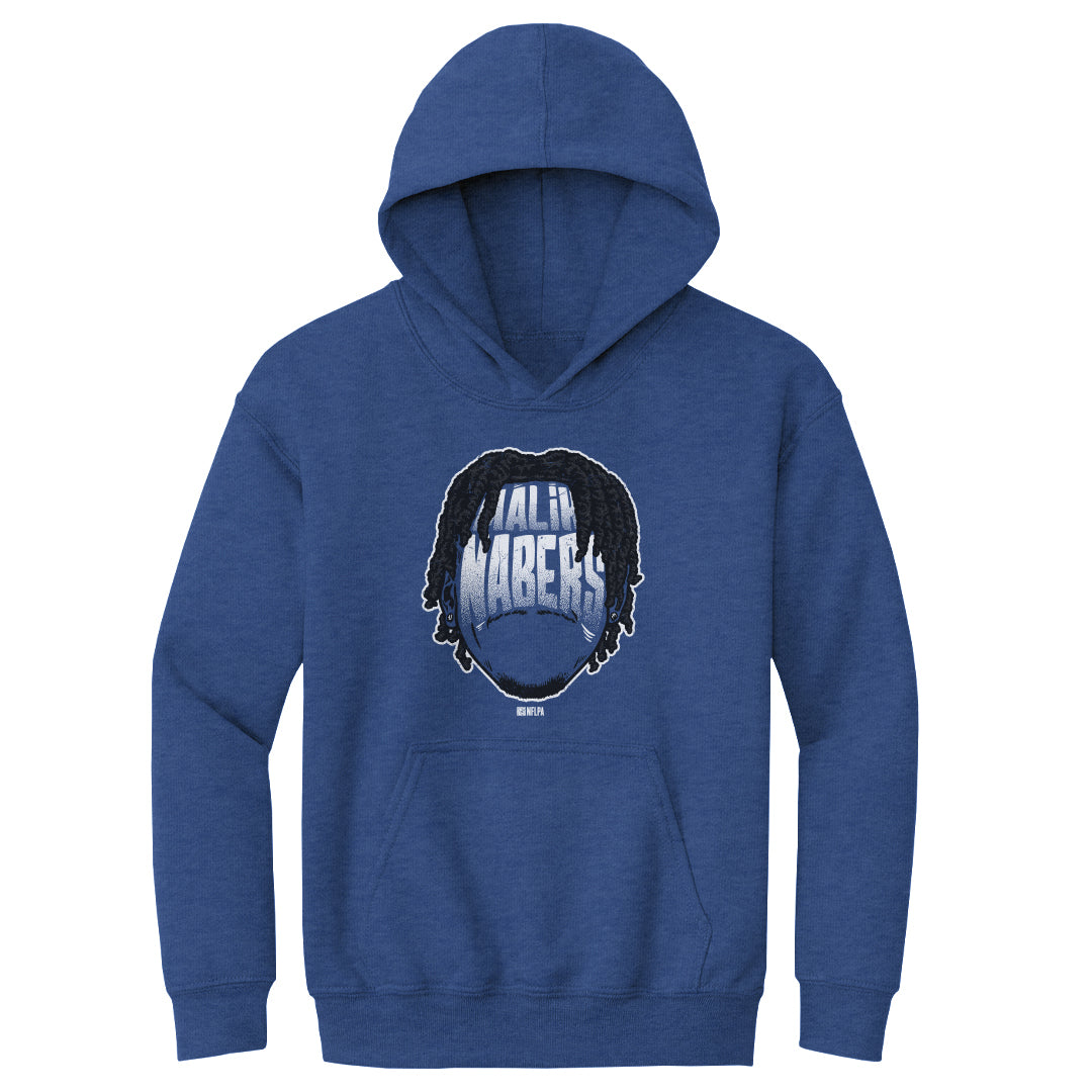 Malik Nabers Kids Youth Hoodie | 500 LEVEL