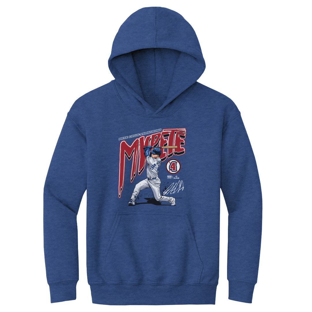 Pete Crow-Armstrong Kids Youth Hoodie | 500 LEVEL