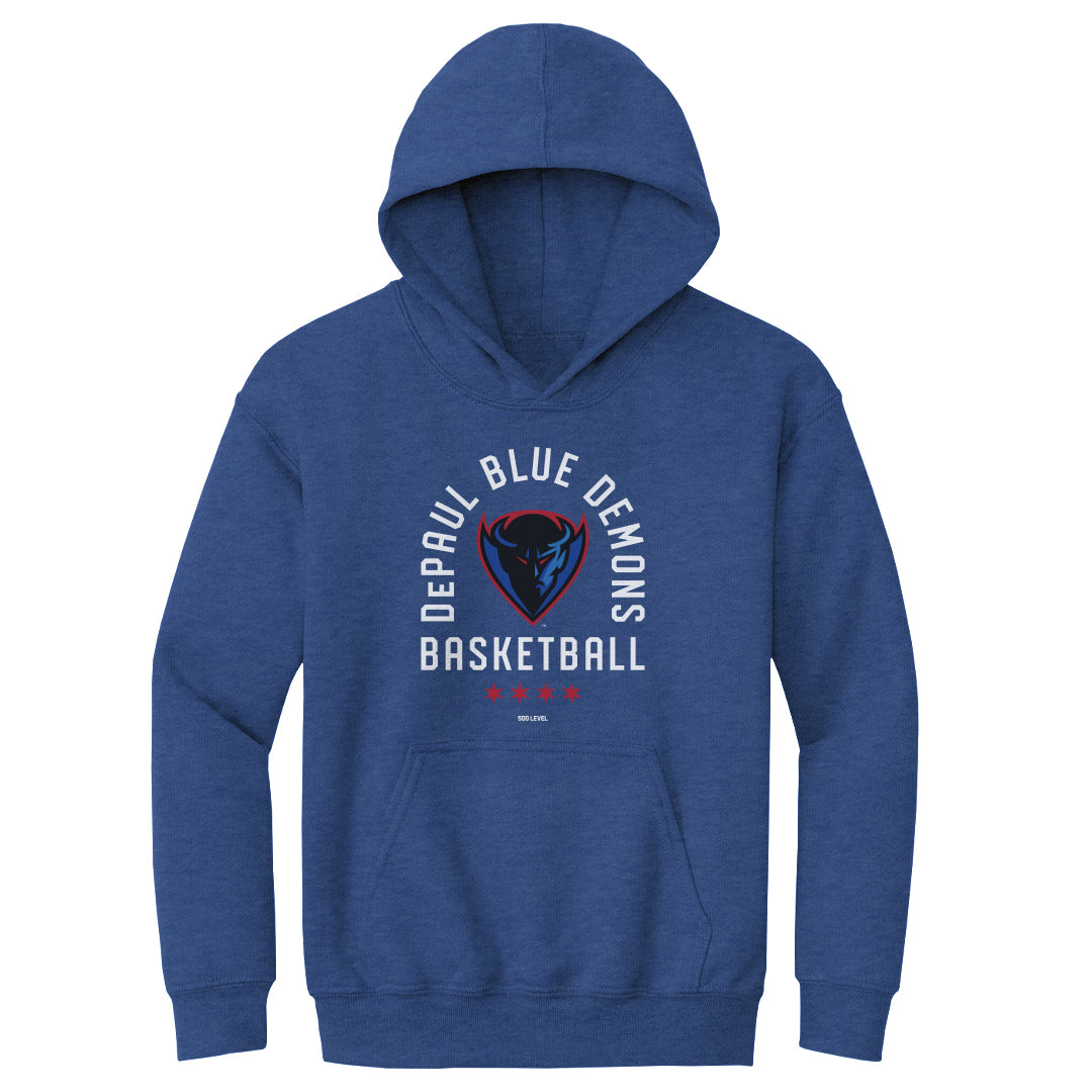 DePaul Blue Demons Kids Youth Hoodie | 500 LEVEL