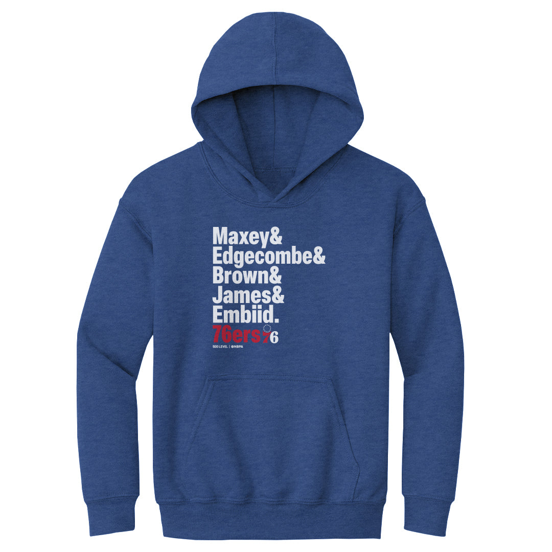 Philadelphia 76ers Kids Youth Hoodie | 500 LEVEL