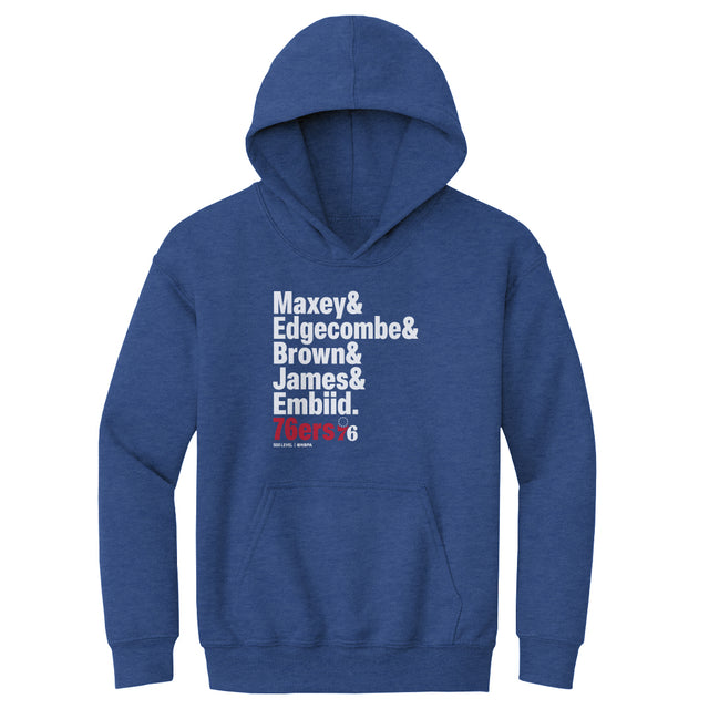 Philadelphia 76ers Kids Youth Hoodie | 500 LEVEL