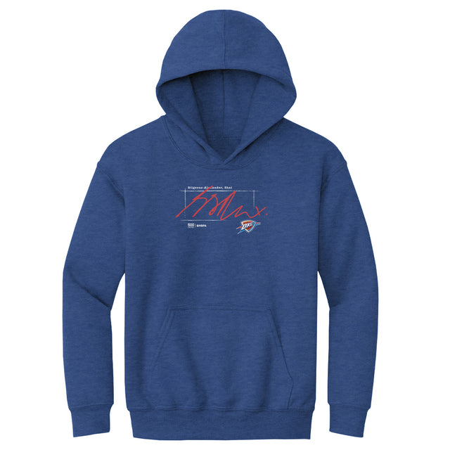 Shai Gilgeous-Alexander Kids Youth Hoodie | 500 LEVEL