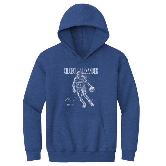 Shai Gilgeous-Alexander Kids Youth Hoodie | 500 LEVEL