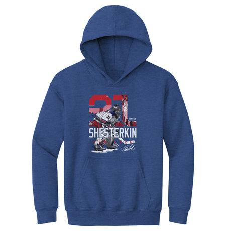 Igor Shesterkin Kids Youth Hoodie | 500 LEVEL