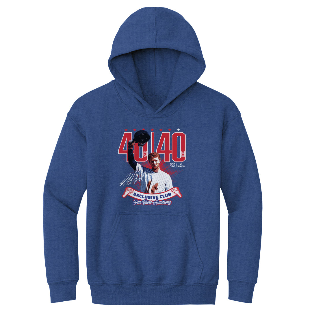 Pete Crow-Armstrong Kids Youth Hoodie | 500 LEVEL