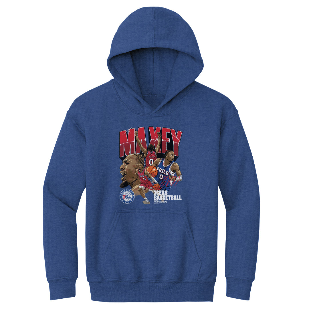 Tyrese Maxey Kids Youth Hoodie | 500 LEVEL