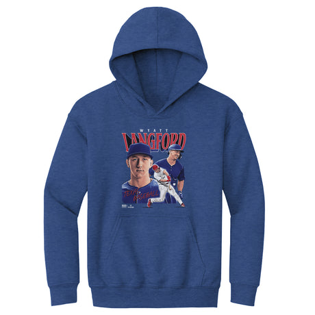 Wyatt Langford Kids Youth Hoodie | 500 LEVEL