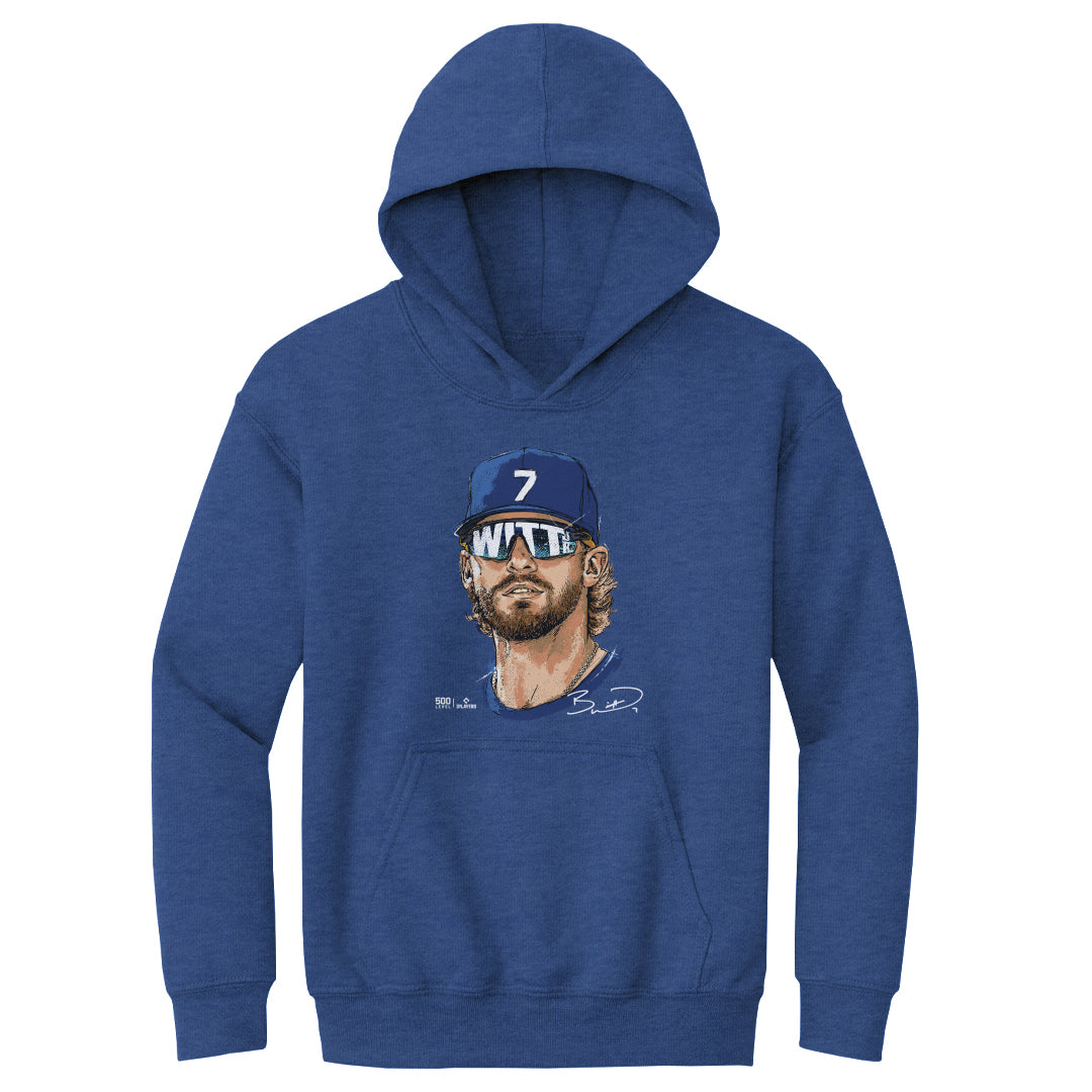 Bobby Witt Jr. Kids Youth Hoodie | 500 LEVEL
