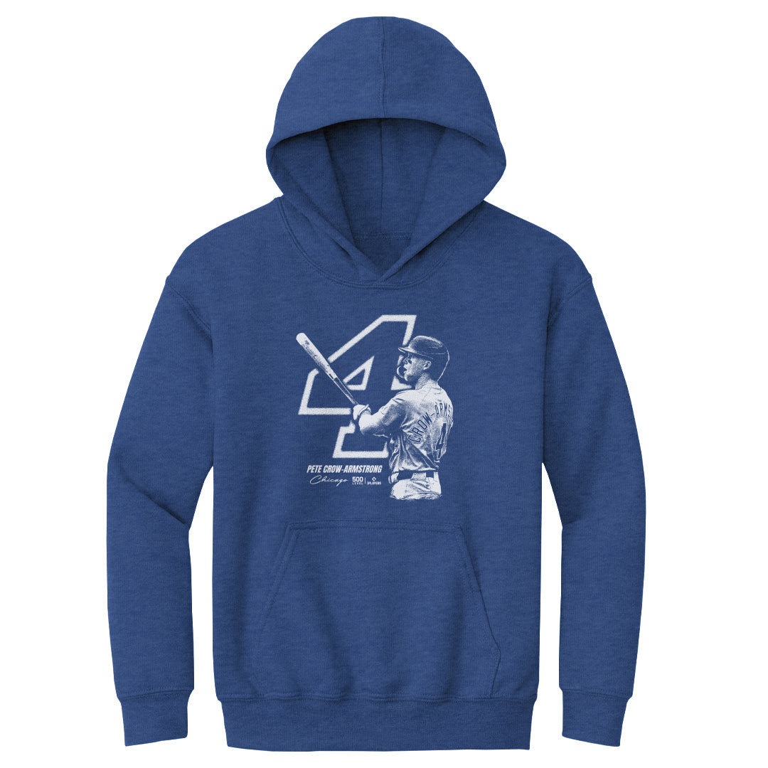 Pete Crow-Armstrong Kids Youth Hoodie | 500 LEVEL