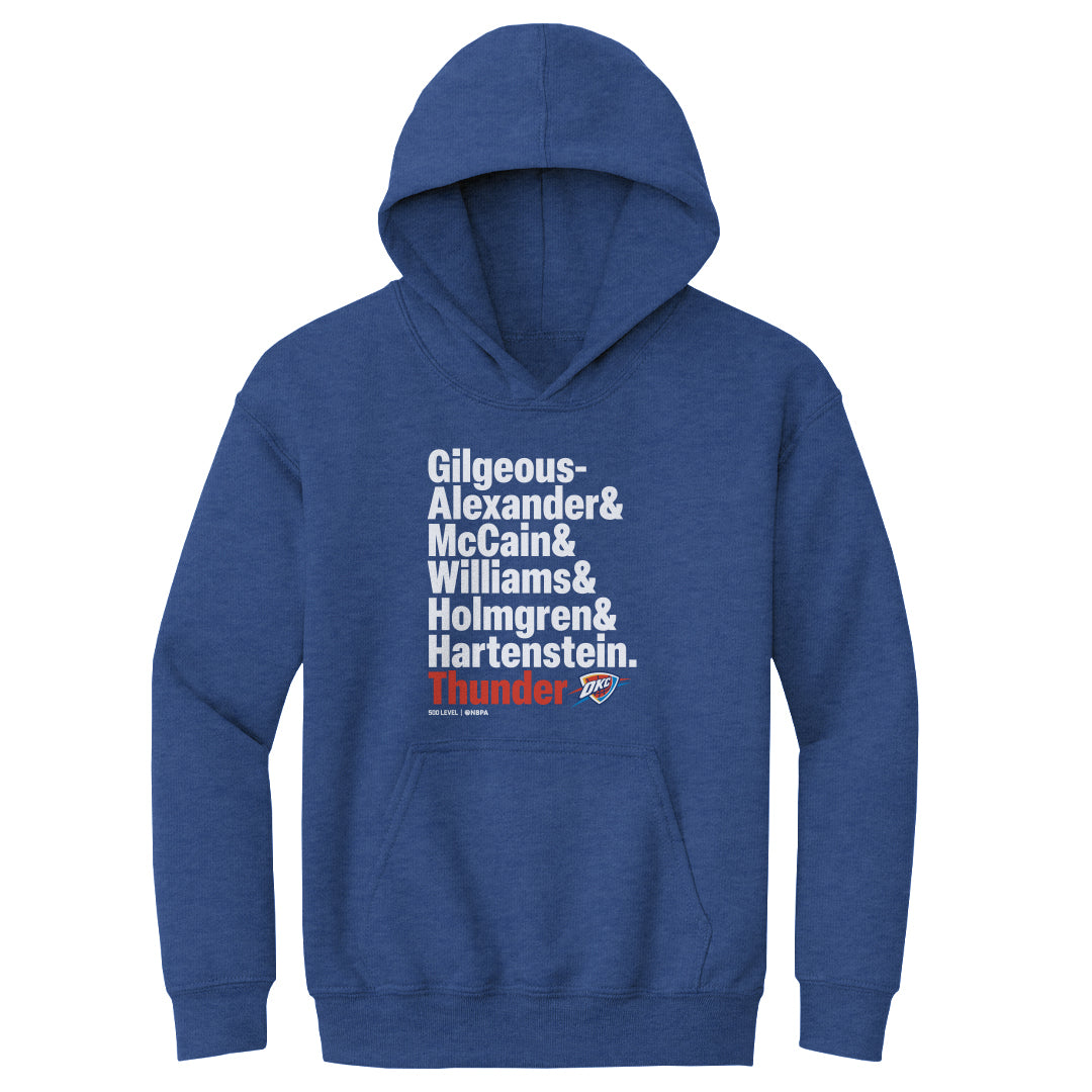 Oklahoma City Thunder Kids Youth Hoodie | 500 LEVEL