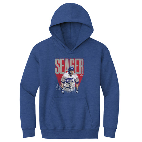 Corey Seager Kids Youth Hoodie | 500 LEVEL