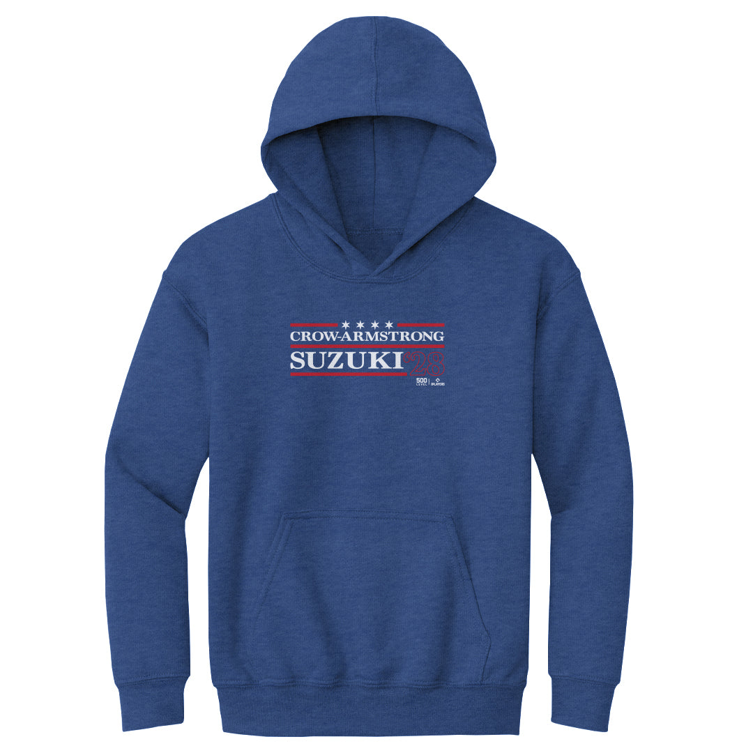 Pete Crow-Armstrong Kids Youth Hoodie | 500 LEVEL