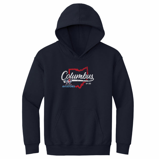 Columbus Aviators Kids Youth Hoodie | 500 LEVEL