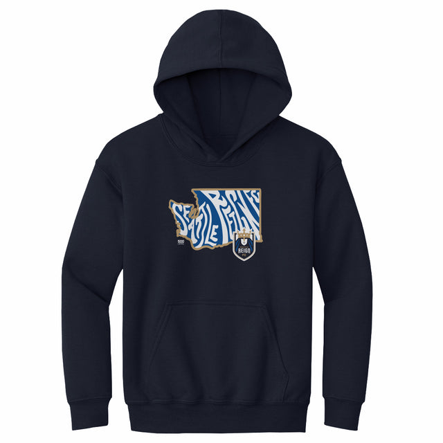 Seattle Reign FC Kids Youth Hoodie | 500 LEVEL