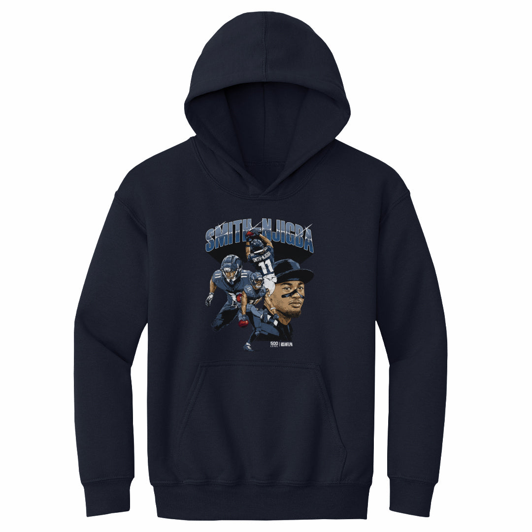 Jaxon Smith-Njigba Kids Youth Hoodie | 500 LEVEL