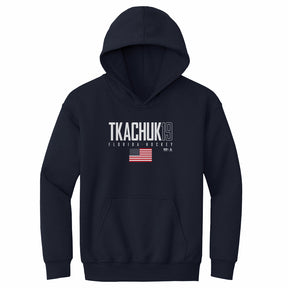 Matthew Tkachuk Kids Youth Hoodie | 500 LEVEL