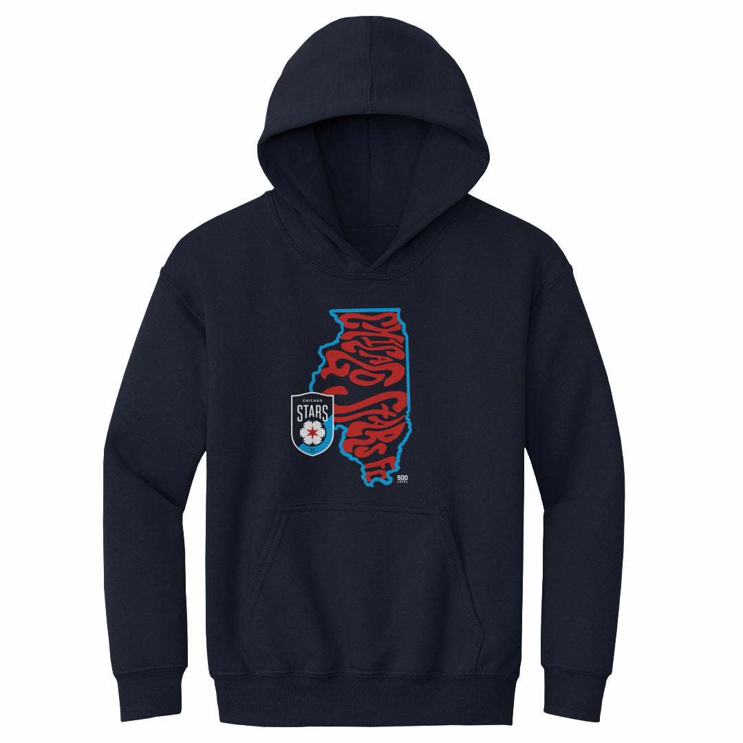 Chicago Stars FC Kids Youth Hoodie | 500 LEVEL