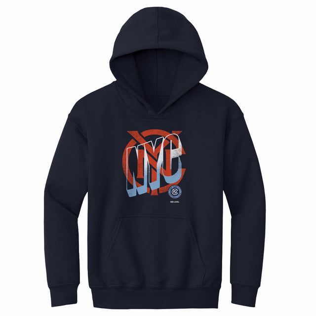 New York City FC Kids Youth Hoodie | 500 LEVEL