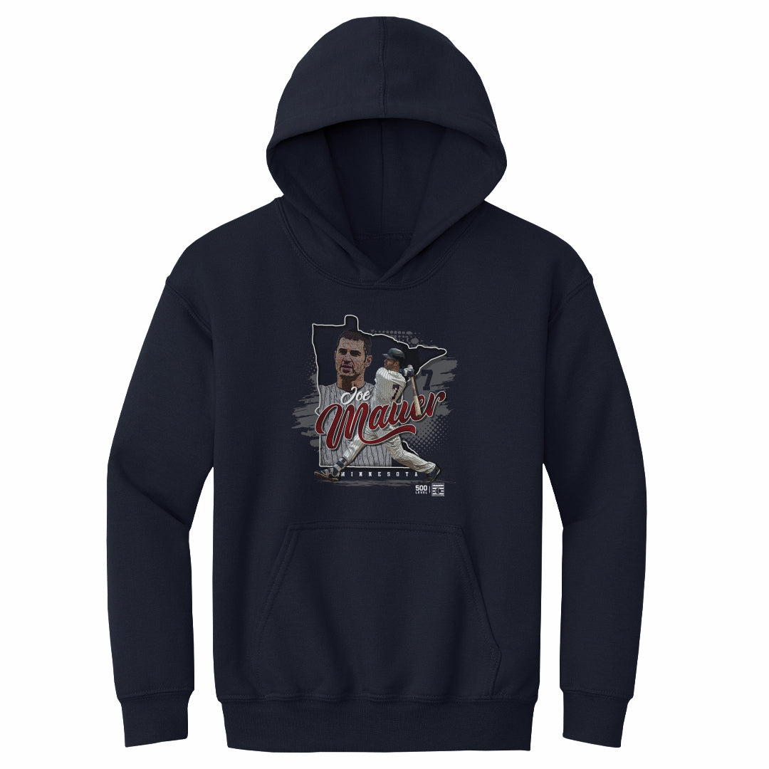 Joe Mauer Kids Youth Hoodie | 500 LEVEL