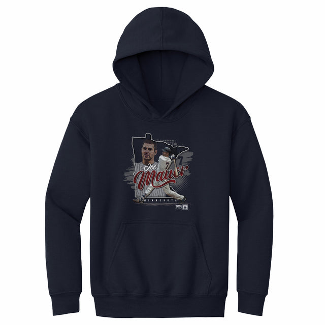 Joe Mauer Kids Youth Hoodie | 500 LEVEL