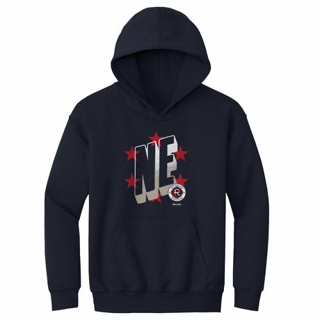 New England Revolution Kids Youth Hoodie | 500 LEVEL