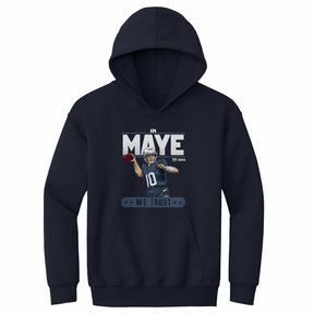Drake Maye Kids Youth Hoodie | 500 LEVEL