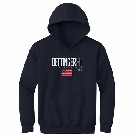 Jake Oettinger Kids Youth Hoodie | 500 LEVEL