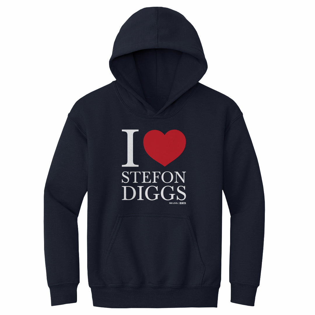 Stefon Diggs Kids Youth Hoodie | 500 LEVEL