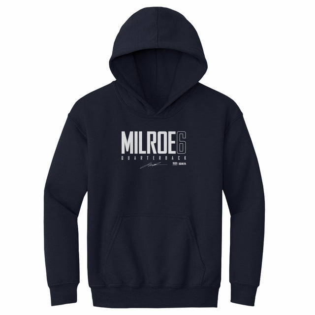 Jalen Milroe Kids Youth Hoodie | 500 LEVEL