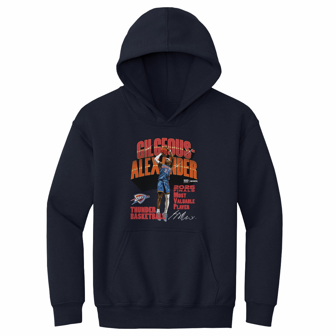 Shai Gilgeous-Alexander Kids Youth Hoodie | 500 LEVEL