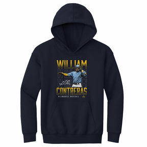 William Contreras Kids Youth Hoodie | 500 LEVEL