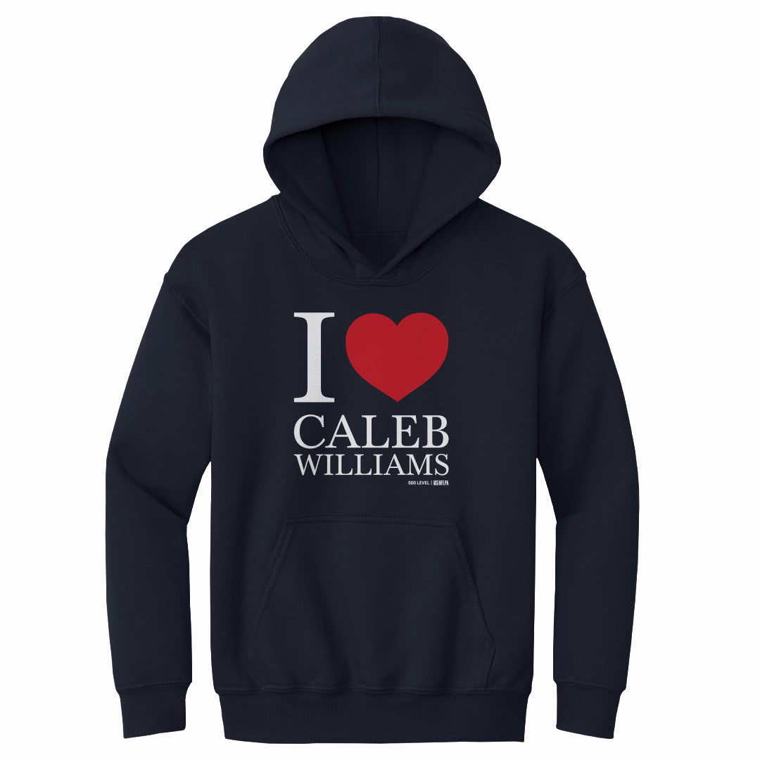 Caleb Williams Kids Youth Hoodie | 500 LEVEL