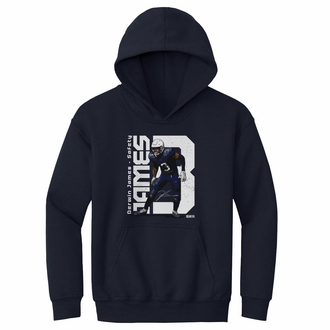 Derwin James Kids Youth Hoodie | 500 LEVEL