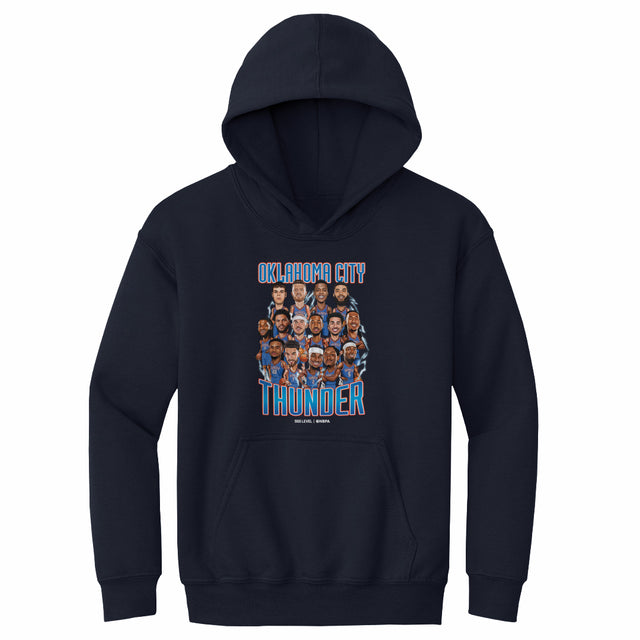 Oklahoma City Thunder Kids Youth Hoodie | 500 LEVEL