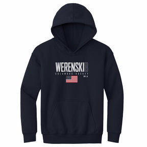 Zach Werenski Kids Youth Hoodie | 500 LEVEL