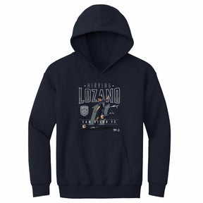 Hirving Lozano Kids Youth Hoodie | 500 LEVEL
