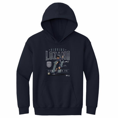 Hirving Lozano Kids Youth Hoodie | 500 LEVEL