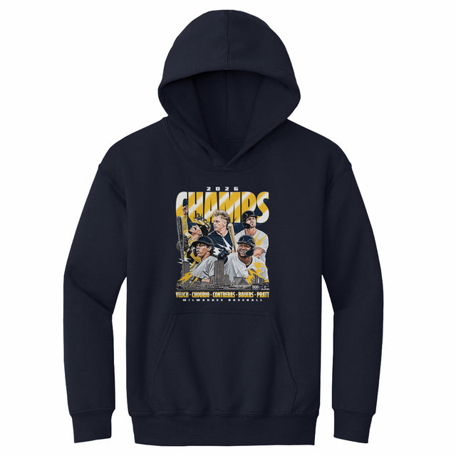 Milwaukee Baseball Kids Youth Hoodie | 500 LEVEL