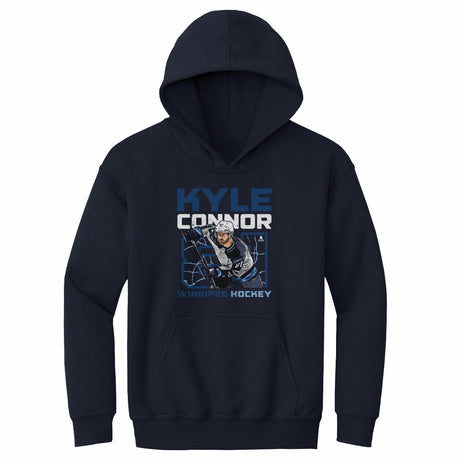 Kyle Connor Kids Youth Hoodie | 500 LEVEL