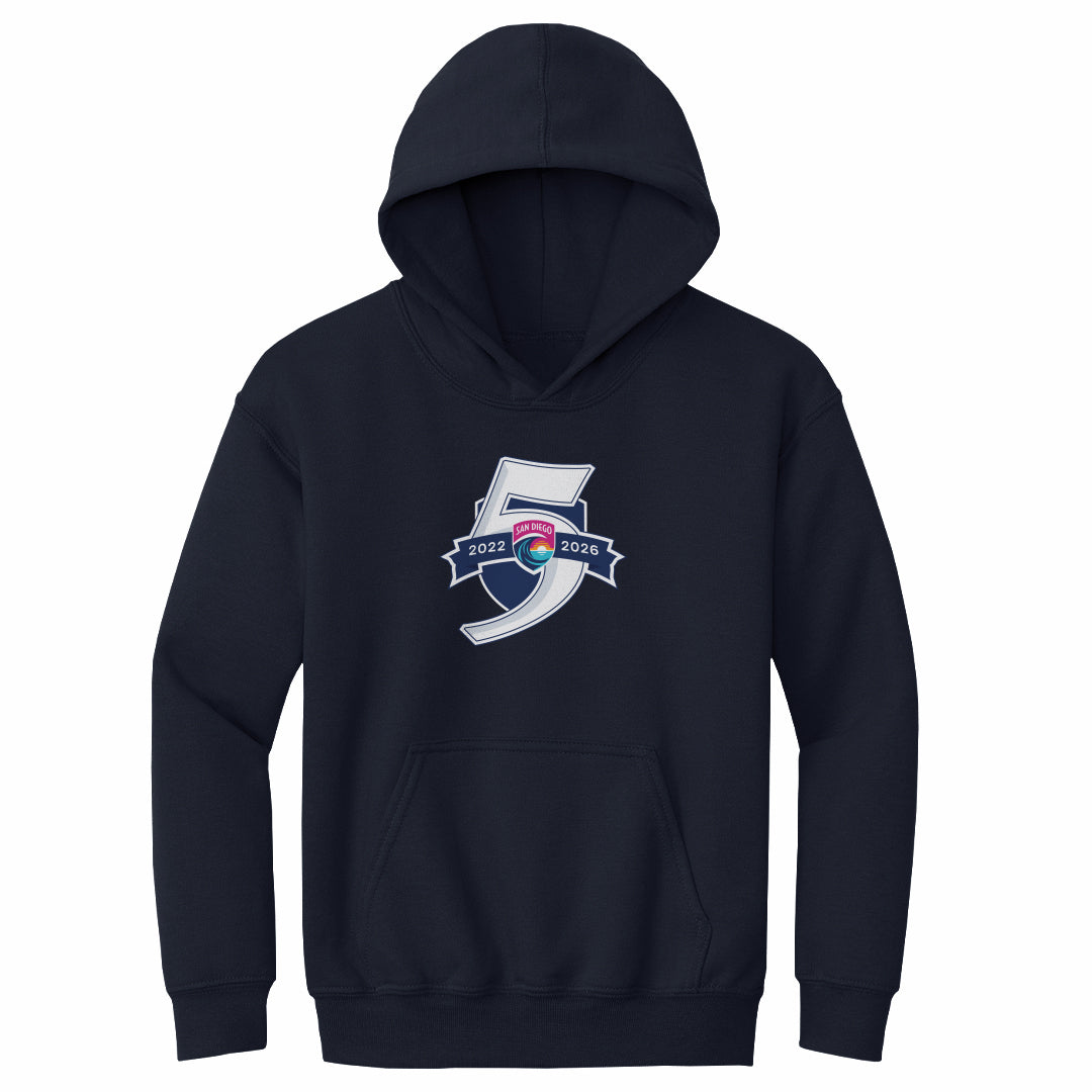 San Diego Wave FC Kids Youth Hoodie | 500 LEVEL