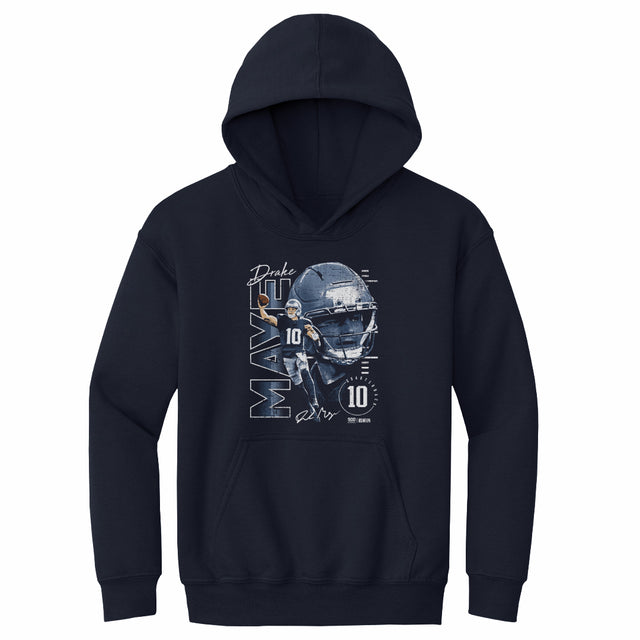 Drake Maye Kids Youth Hoodie | 500 LEVEL