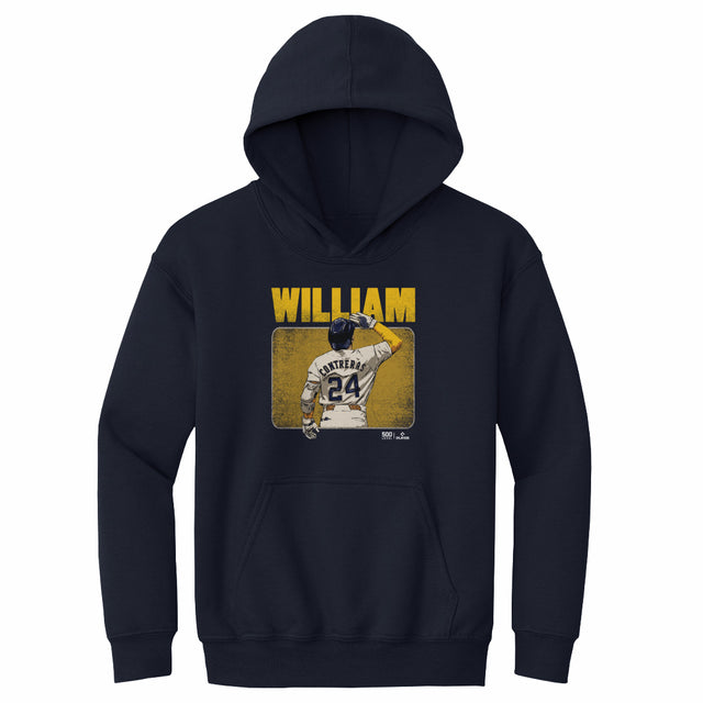 William Contreras Kids Youth Hoodie | 500 LEVEL