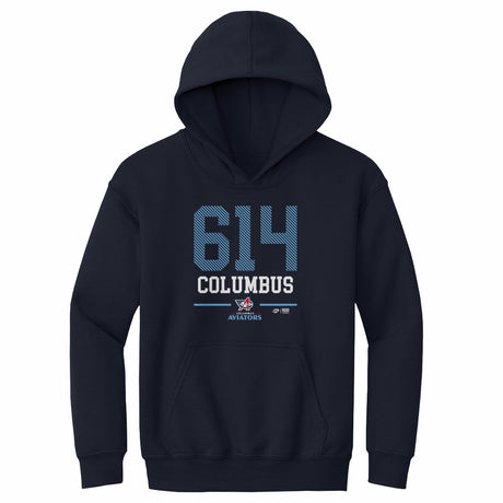 Columbus Aviators Kids Youth Hoodie | 500 LEVEL