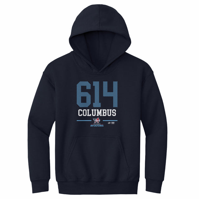 Columbus Aviators Kids Youth Hoodie | 500 LEVEL