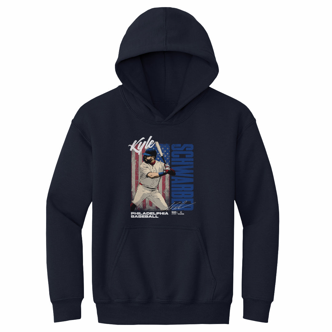 Kyle Schwarber Kids Youth Hoodie | 500 LEVEL